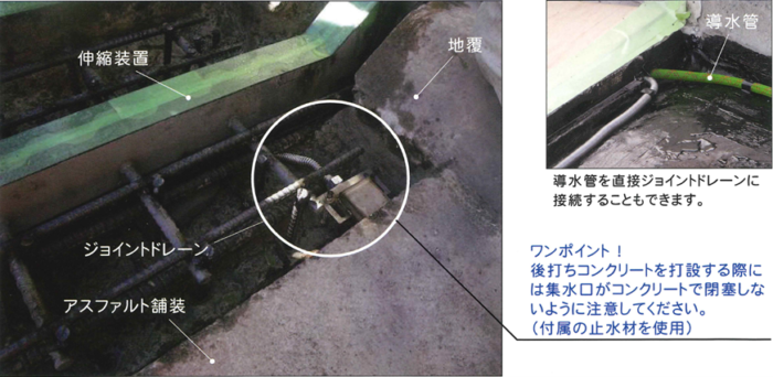 ジョイントドレーン（橋梁用埋設型排水桝）のイメージ1